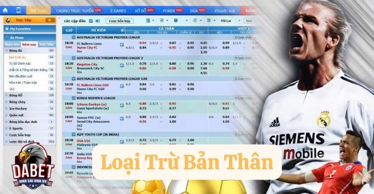 Loại trừ bản thân không tham gia cá cược nữa