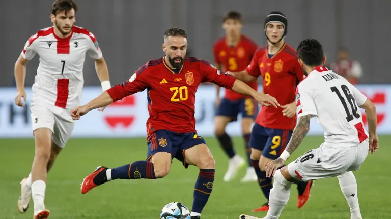 Thông tin về lực lượng trước trận Tây Ban Nha vs Georgia