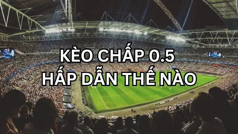 Tìm hiểu khái niệm kèo chấp 0.5